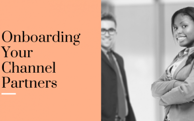 Onboarding Your Channel Partners